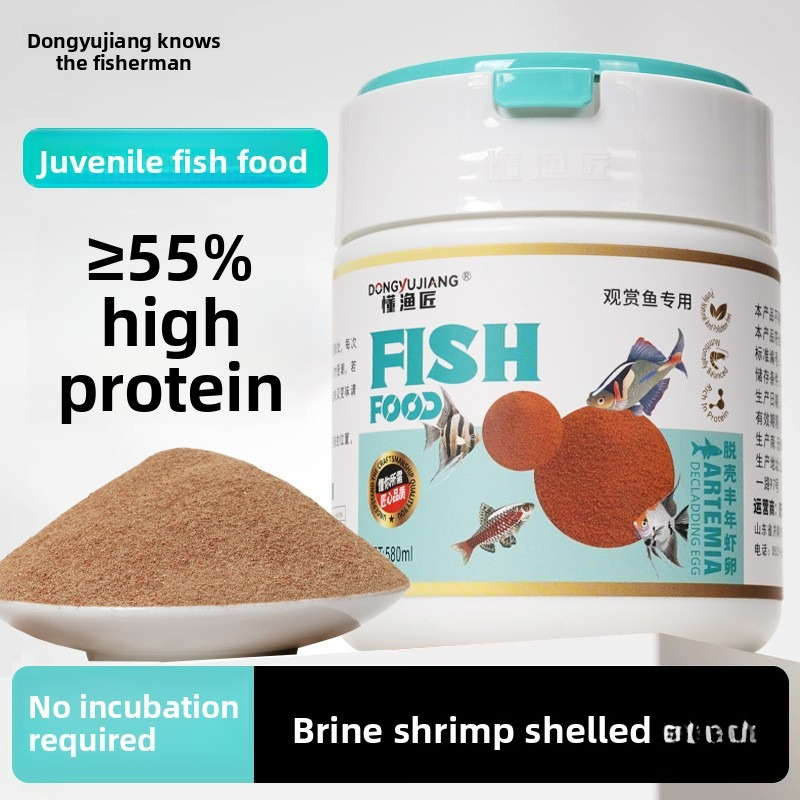 Baby Food High In Protein - DONGYUJIANG Instant Baby Brine Shrimp|No Hatching