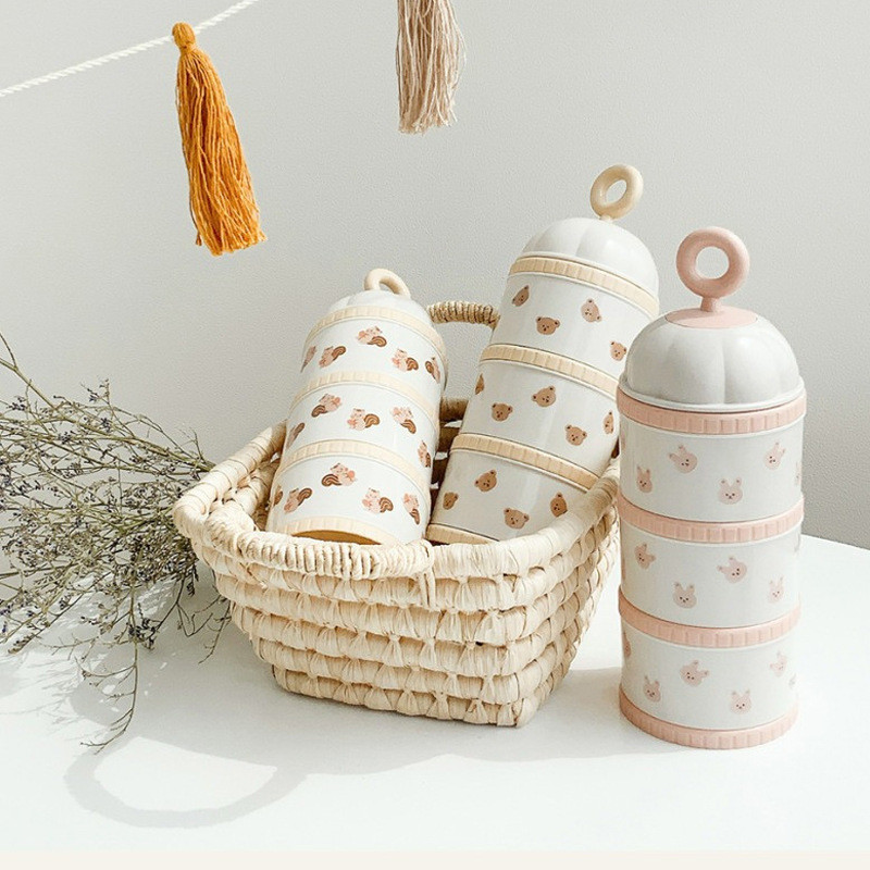 Food Box Baby - Cute Bear Milk Powder Box Baby