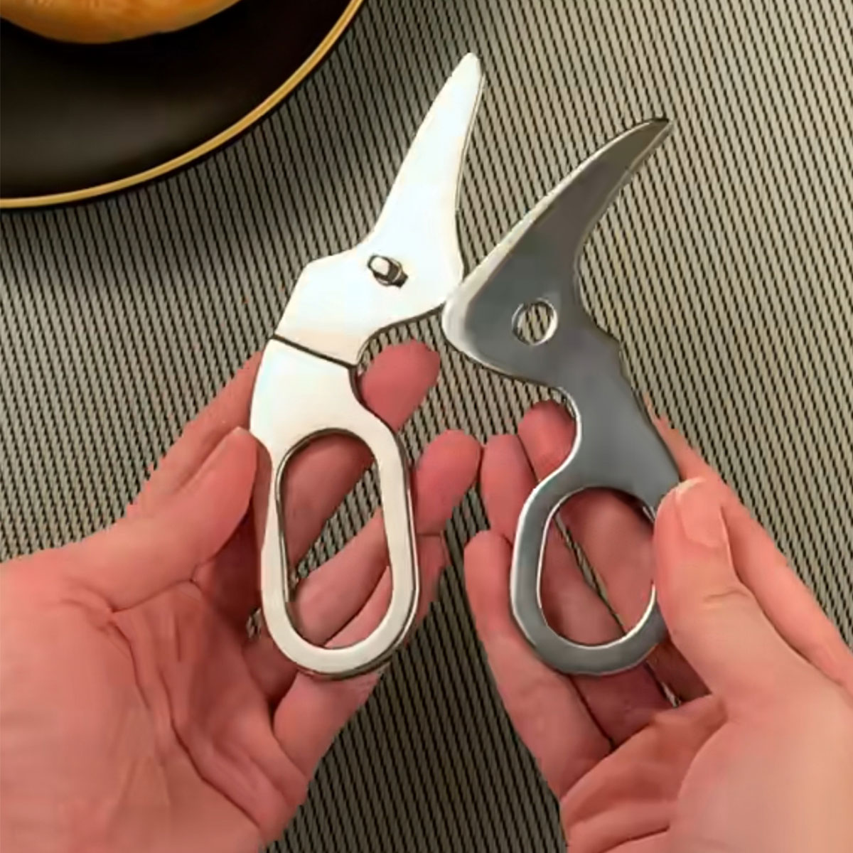 Baby Food Utensil - Safety Baby Food Scissors - Food