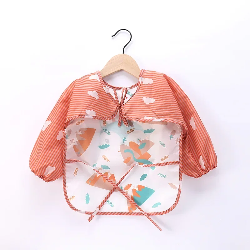 vvocci Waterproof Toddler Art  - đánh giá và giá Bib Long Sleeve