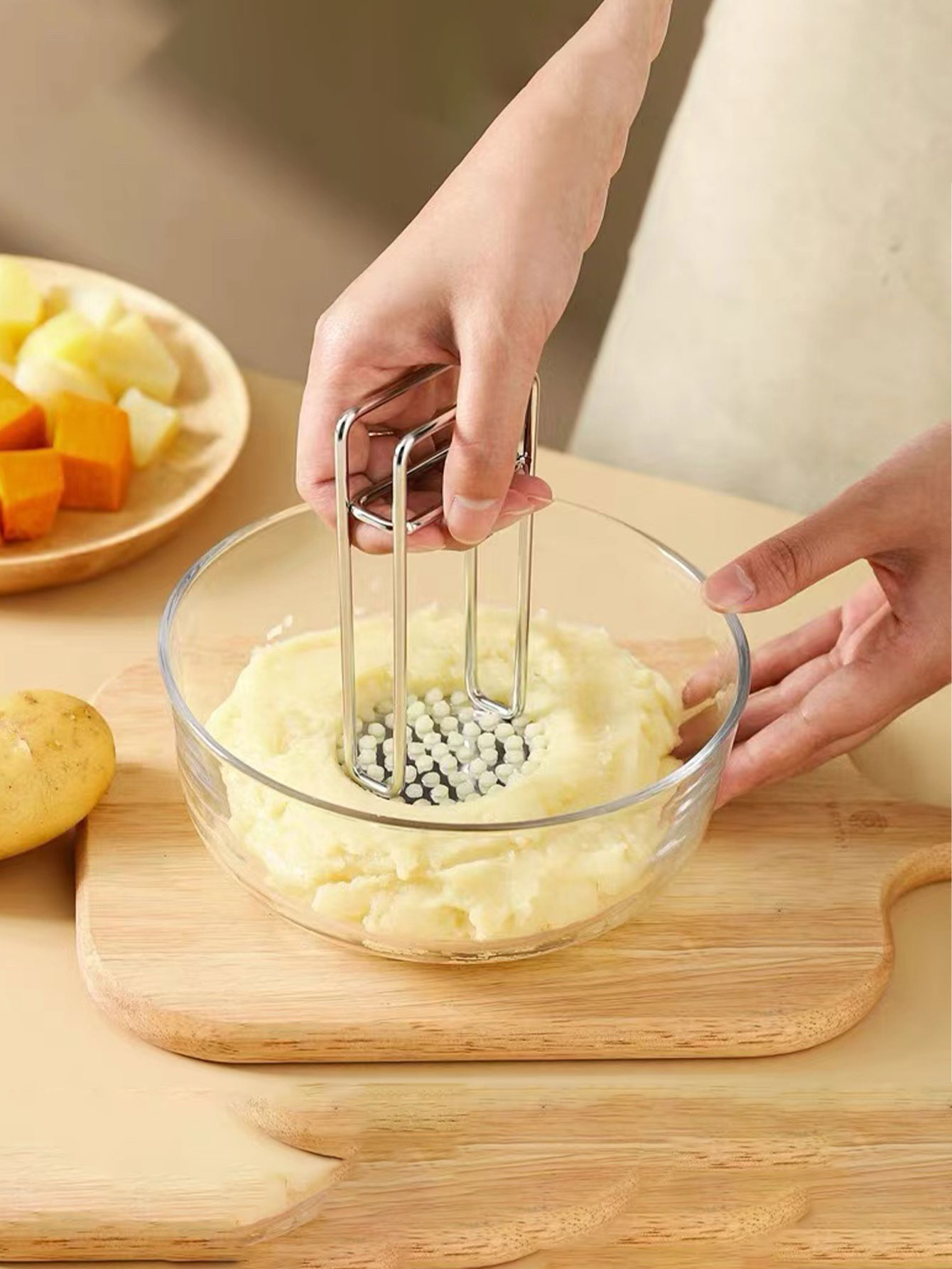 304 Stainless Steel Potato Mas - đánh giá và giá Baby Food Masher