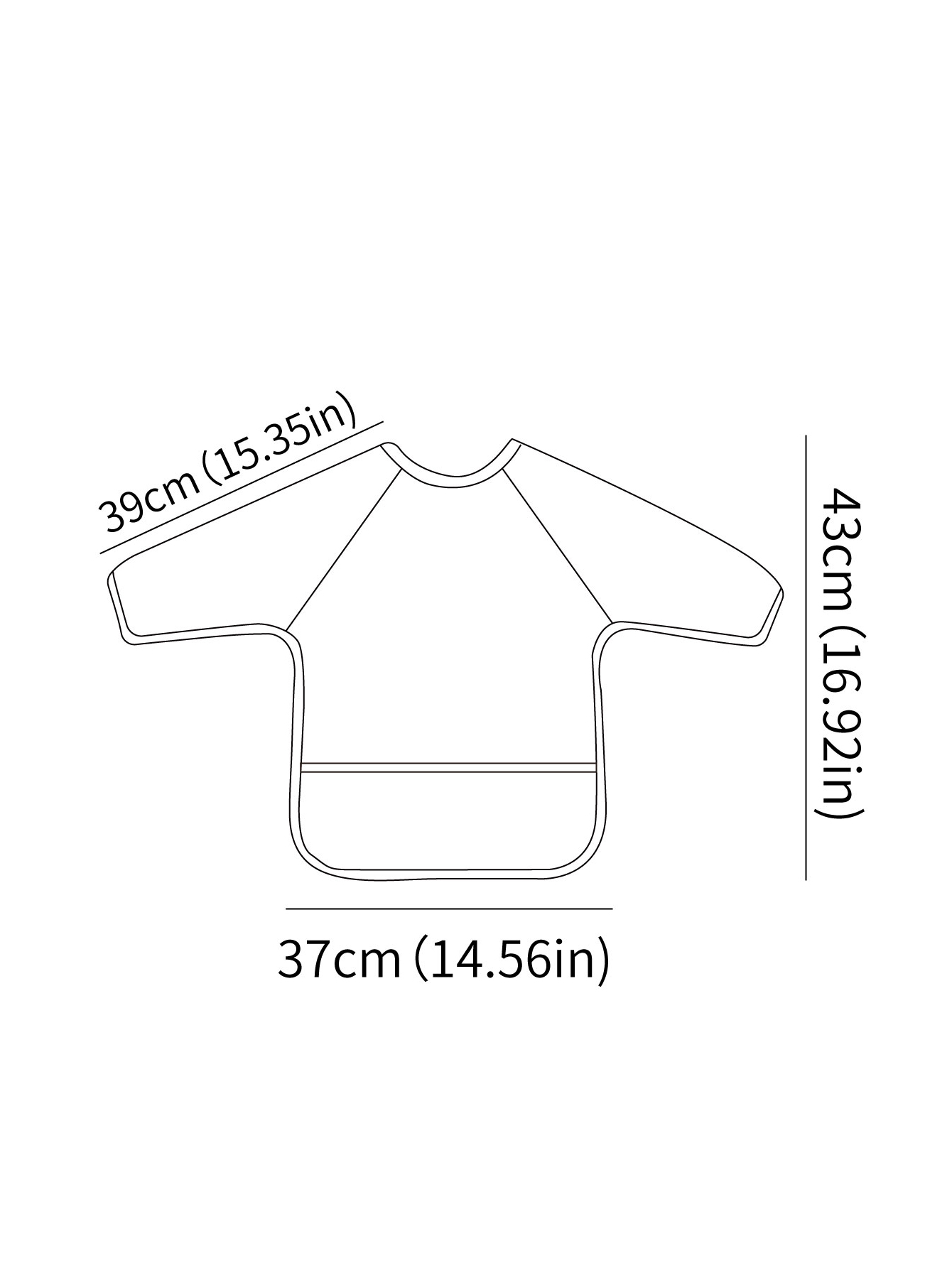 1 Pc Waterproof Baby Bibs Cute - đánh giá và giá Bib Long Sleeve