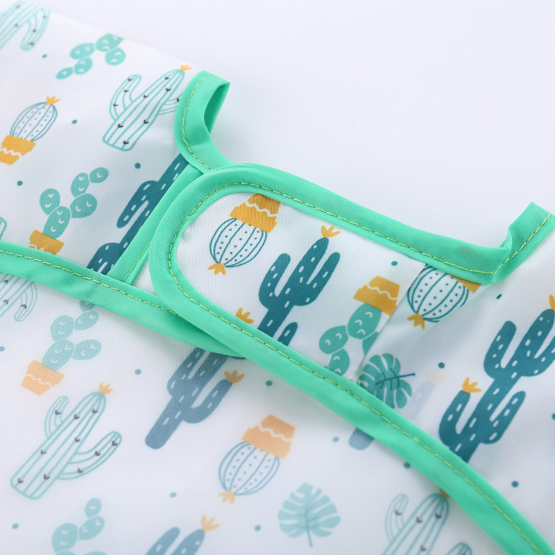 Silicone Cho Bé Hoạt Hình Yếm  - đánh giá và giá Bib Long Sleeve