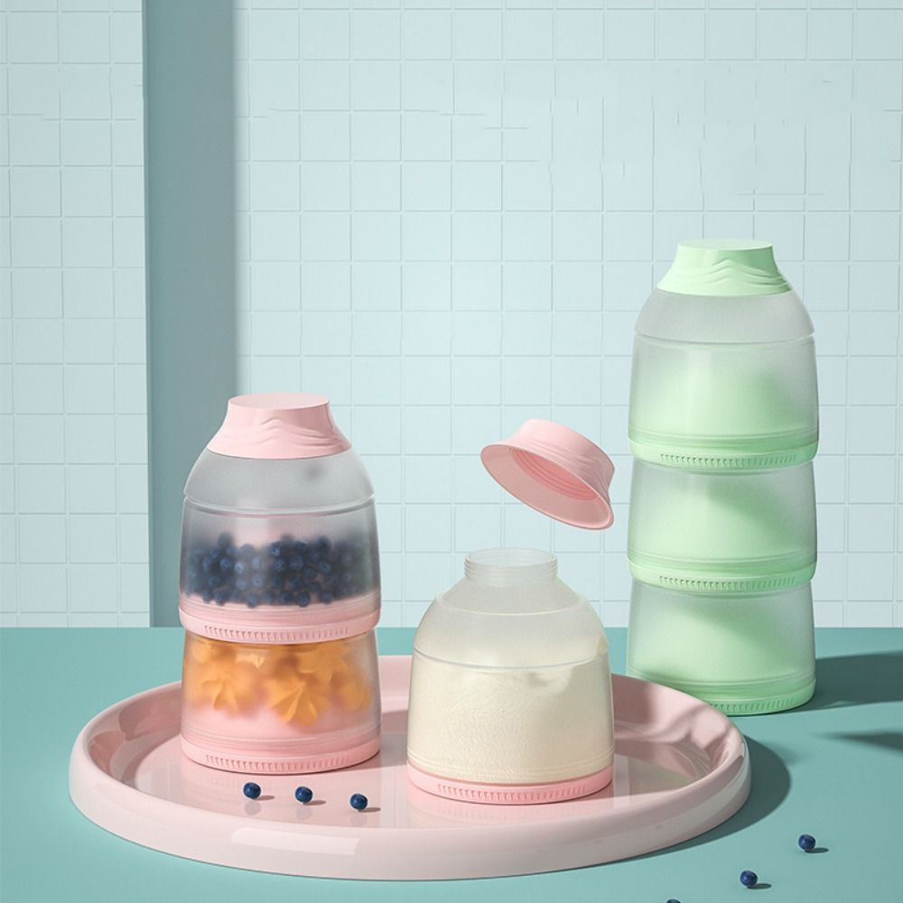 3 Layers Baby Milk Powder Box  - đánh giá và giá Food Box Baby