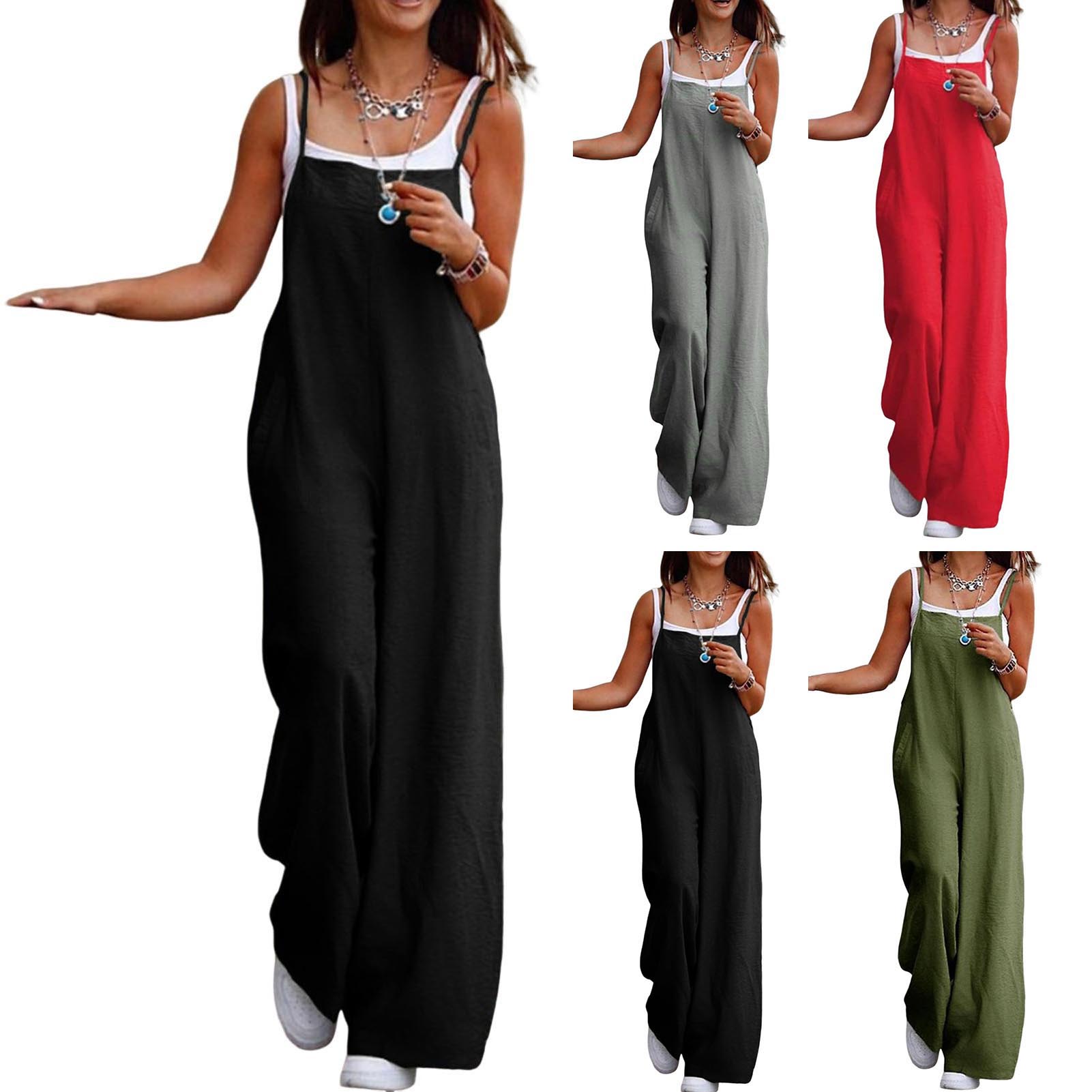 Casual Loose Jumpsuit Women Sp - đánh giá và giá Bib Long Sleeve