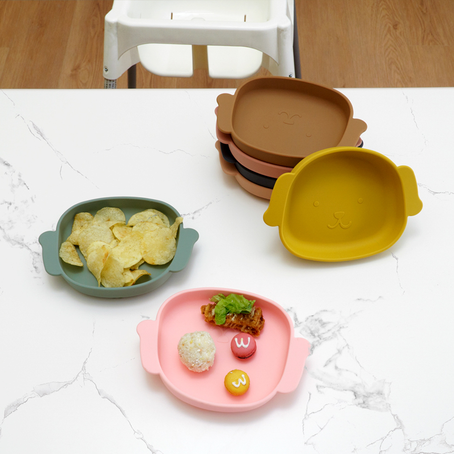 Baby Food Grade Silicone Dish  - đánh giá và giá Baby Food Dogs