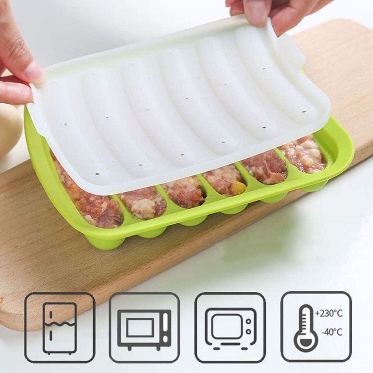 Food Grade Silicone Sausage Mo - đánh giá và giá Baby Food Dogs