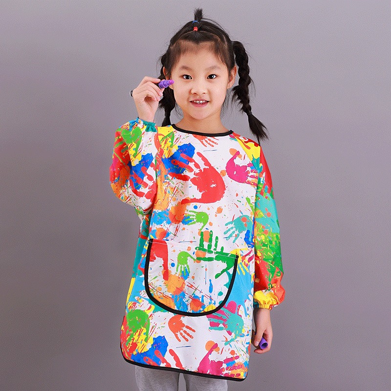 Toddler Waterproof Art Smock w - đánh giá và giá Bib Long Sleeve