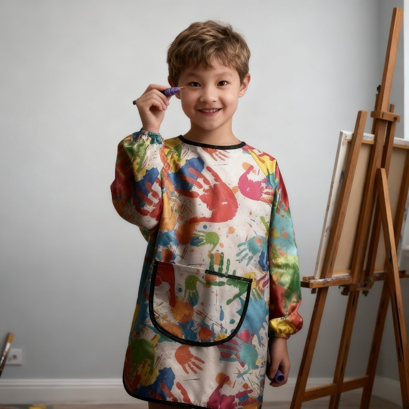 Toddler Waterproof Art Smock w - đánh giá và giá Bib Long Sleeve