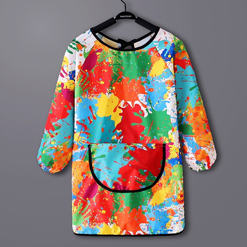 Toddler Waterproof Art Smock w - đánh giá và giá Bib Long Sleeve