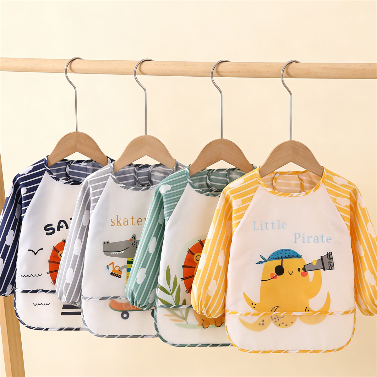 2pcs Waterproof Full Sleeve Ba - đánh giá và giá Bib Long Sleeve