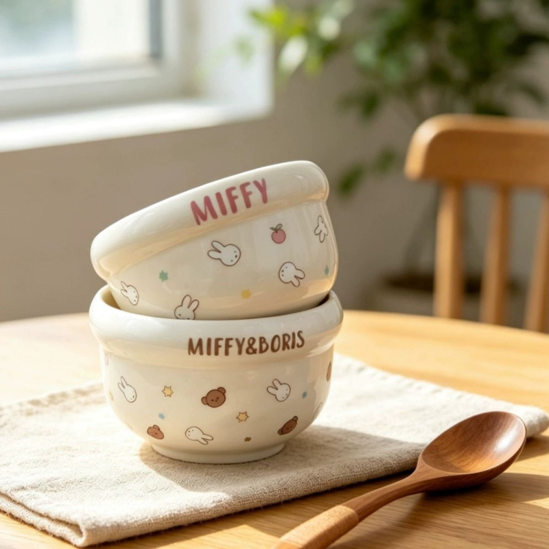 Cartoon Kawaii Miffy New Ceram - đánh giá và giá Baby Food Japan