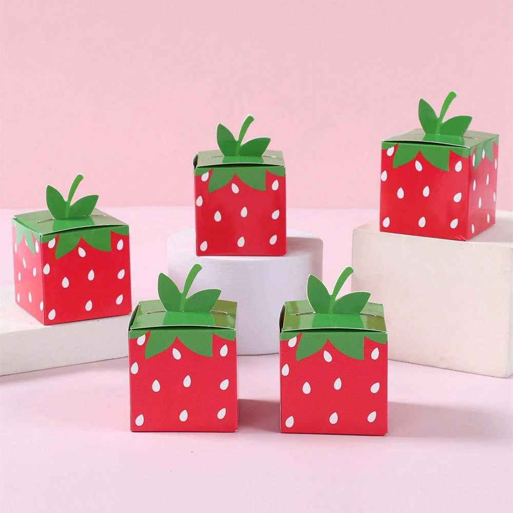 10Pcs Sweet Fruit Strawberry T - đánh giá và giá Food Box Baby