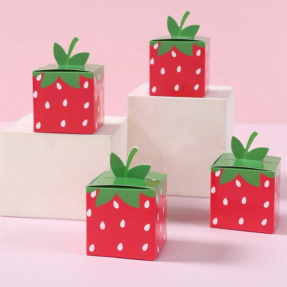 10Pcs Sweet Fruit Strawberry T - đánh giá và giá Food Box Baby