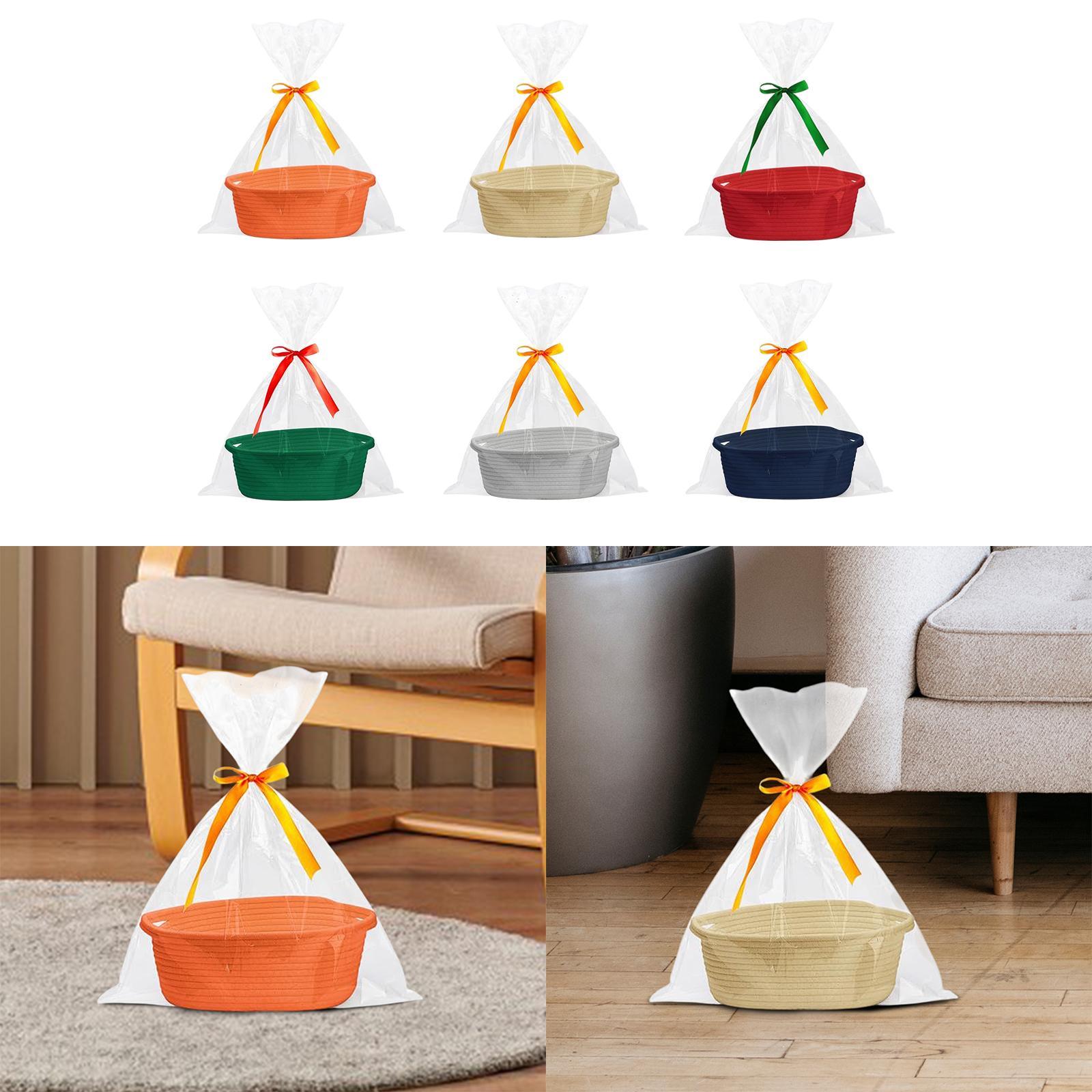 Cotton Rope Basket Multiuse Po - đánh giá và giá Baby Food Dogs