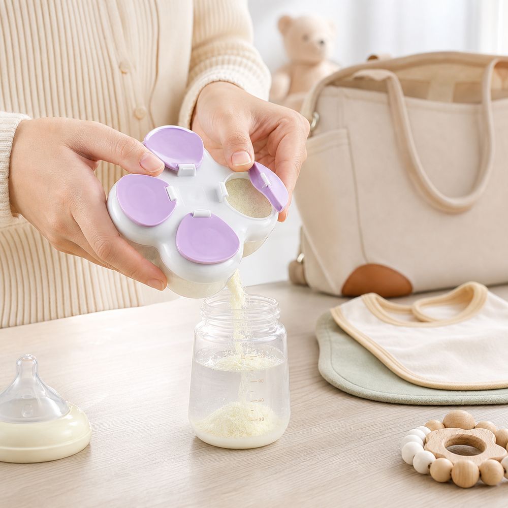 Partitioned Formula Dispenser  - đánh giá và giá Food Box Baby