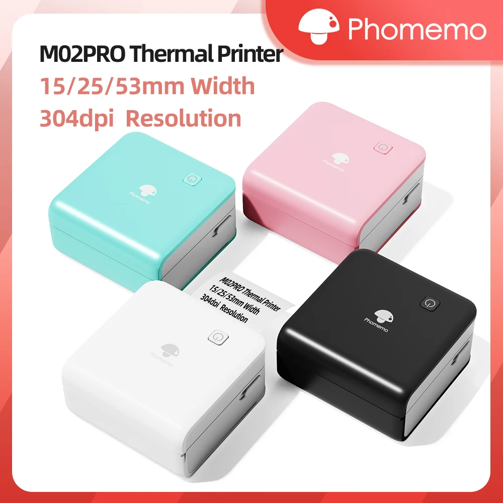 Phomemo M02Pro Mini Portable P - đánh giá và giá Baby Food Label