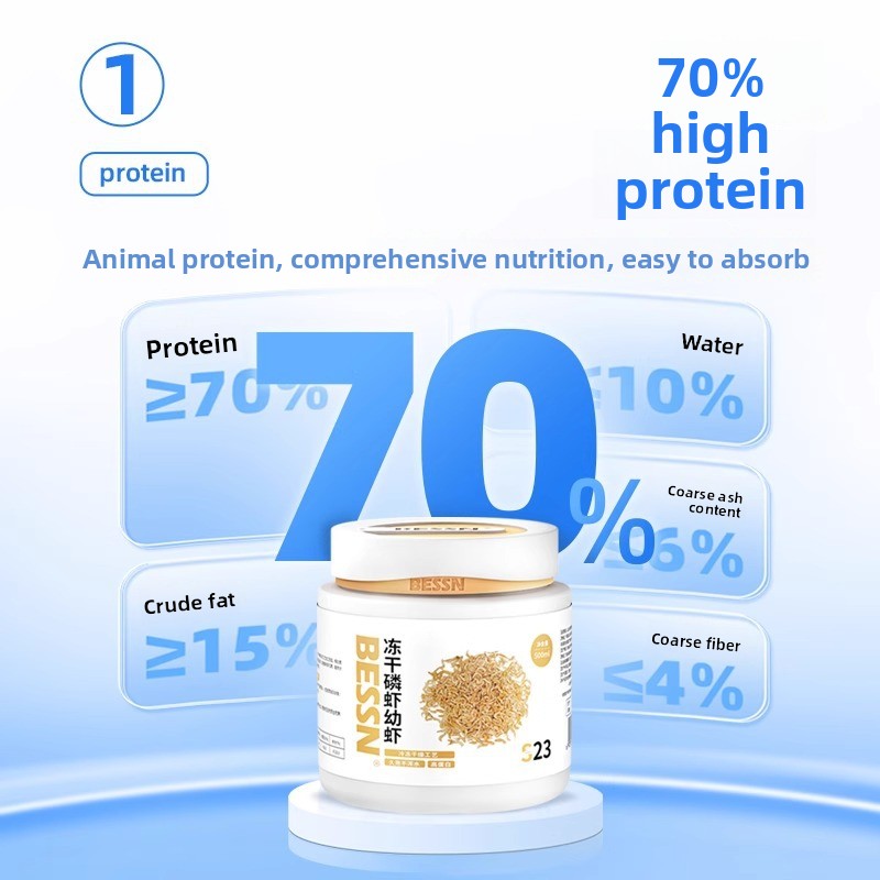 BESSN Freeze-Dried Krill & Bab - đánh giá và giá Baby Food High In Protein