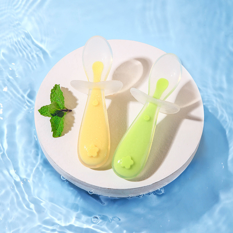 Baby Silicone Spoon, Baby Rice - đánh giá và giá Baby Food Utensil