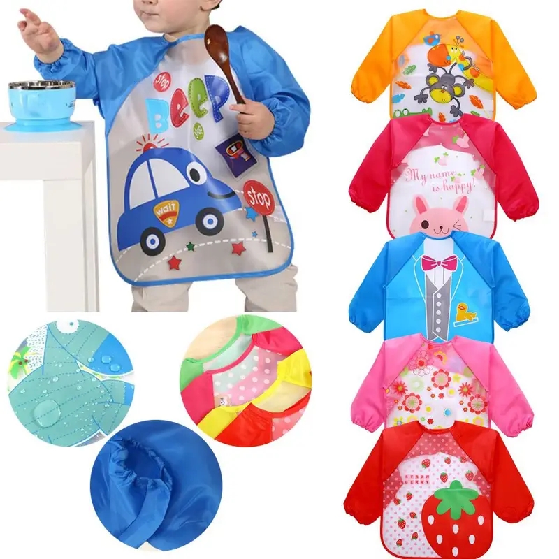 Waterproof EVA Full Sleeve Bab - đánh giá và giá Bib Long Sleeve