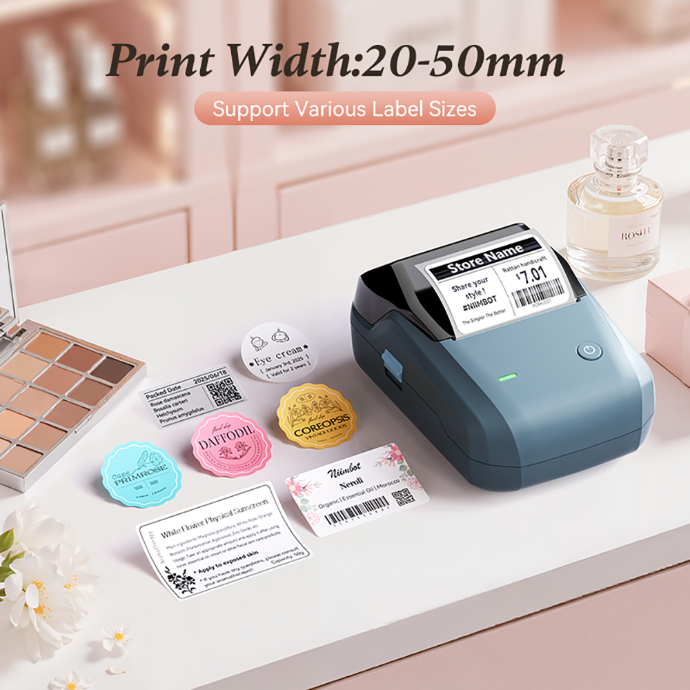 Niimbot B1 Portable Cosmetics  - đánh giá và giá Baby Food Label