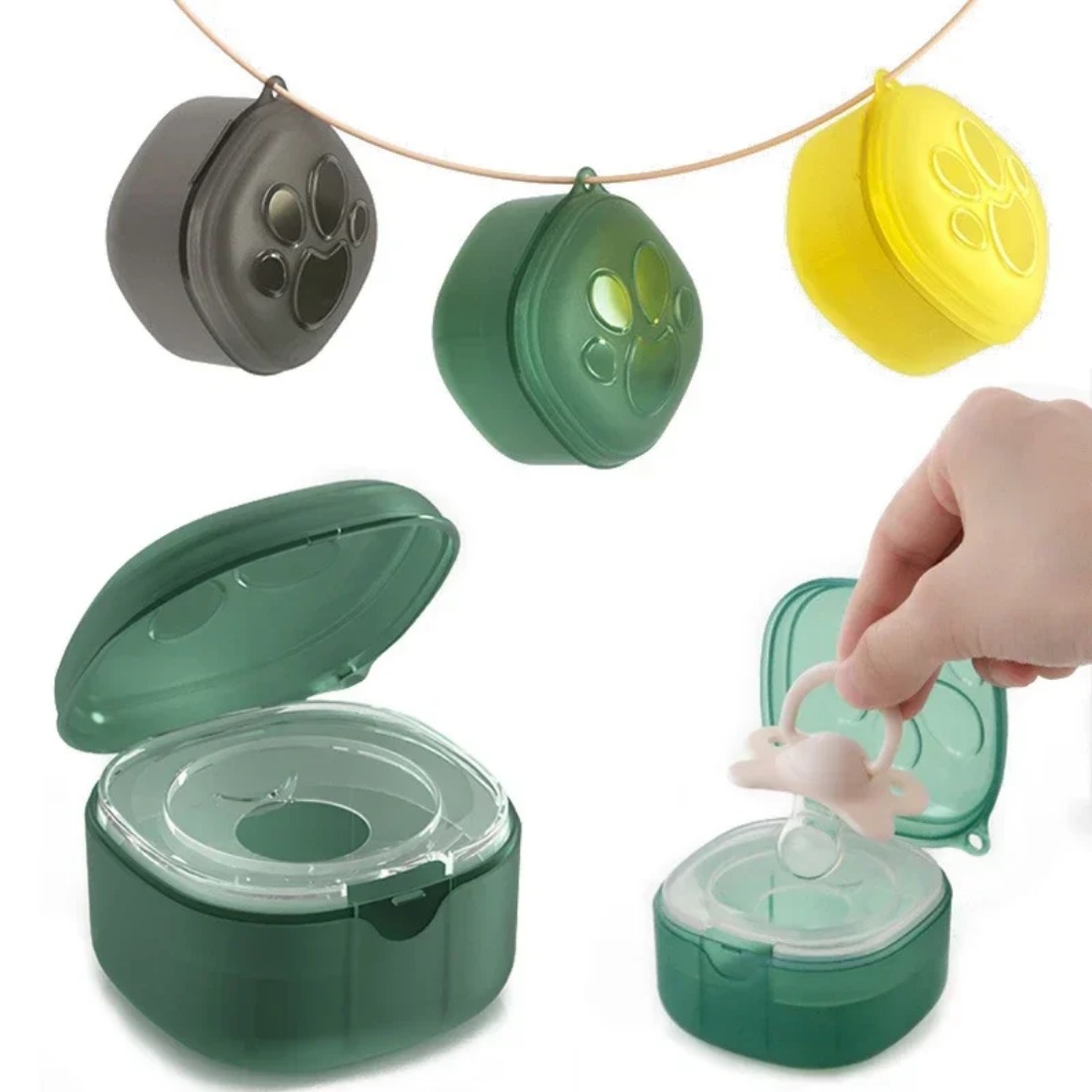 Food Grade Silicone Pacifier B - đánh giá và giá Food Box Baby
