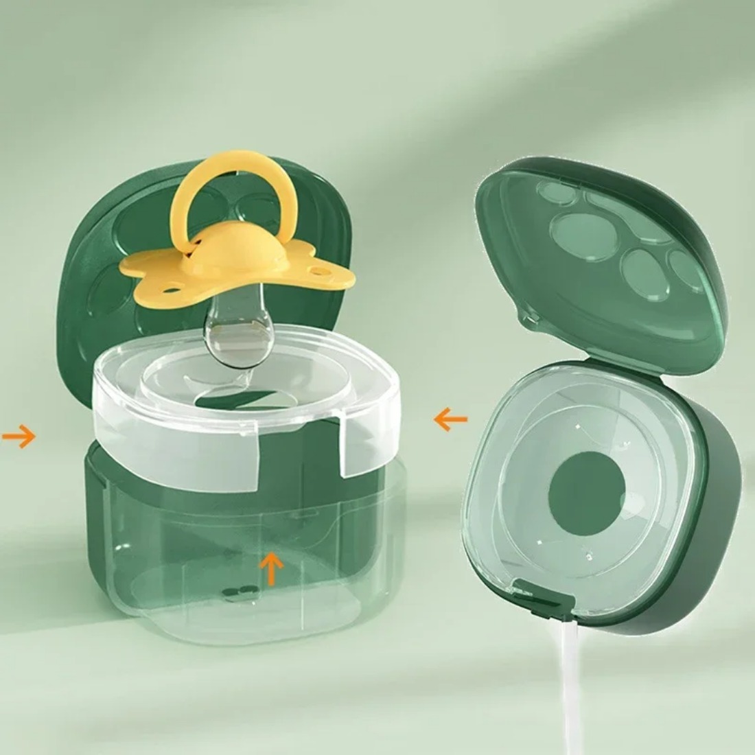 Food Grade Silicone Pacifier B - đánh giá và giá Food Box Baby
