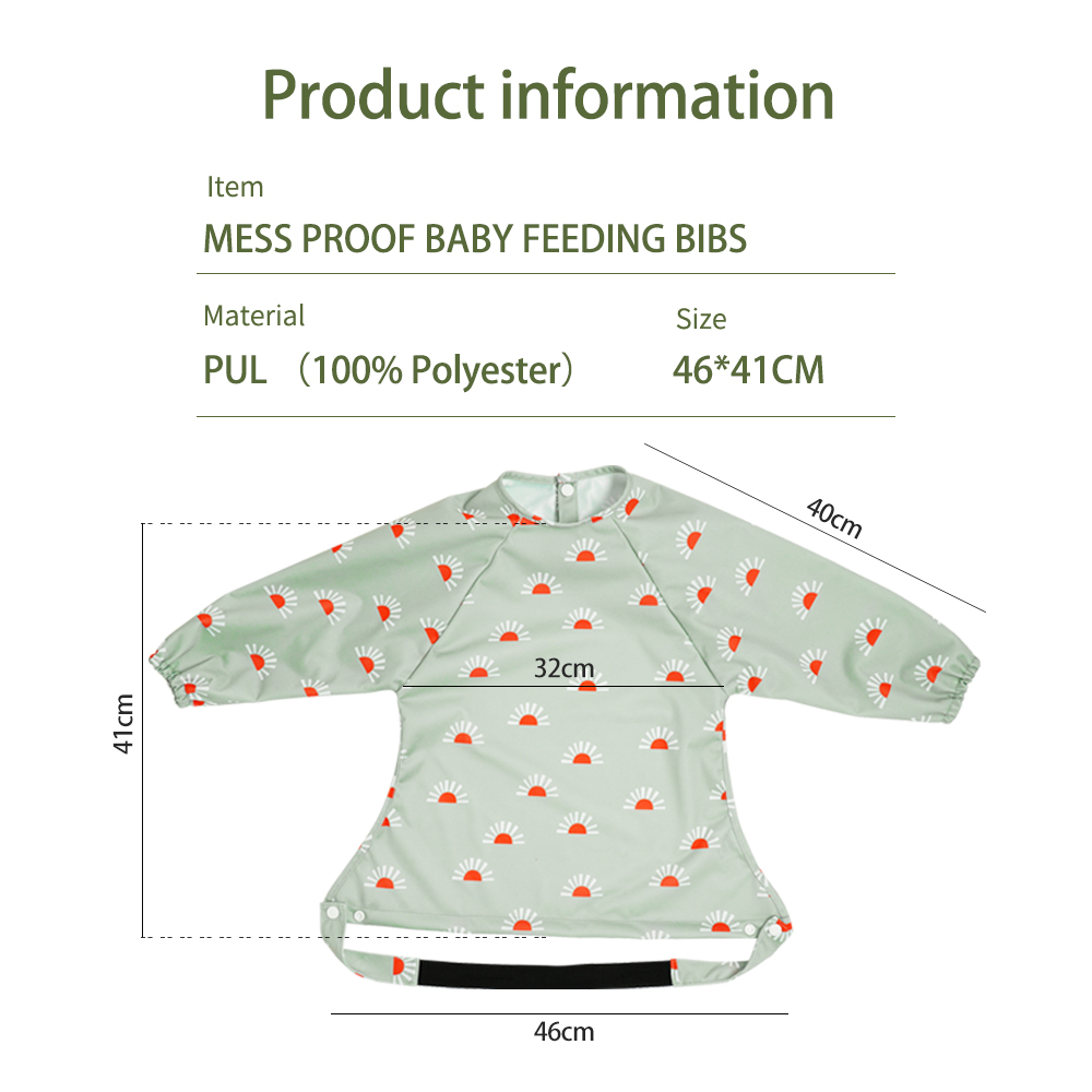 HappyFlute New One Piece Table - đánh giá và giá Bib Long Sleeve