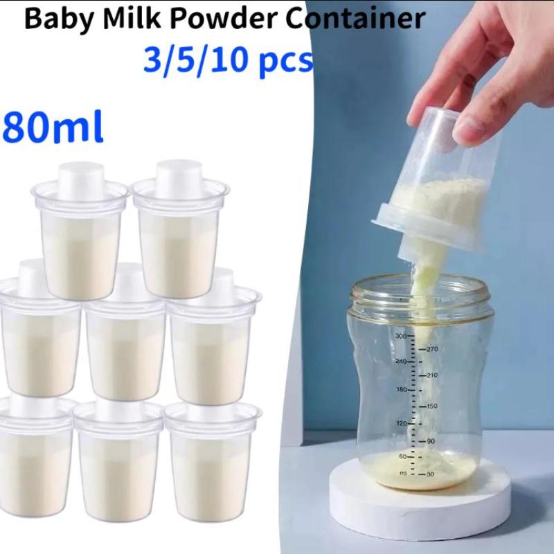 6PPC 80ML Baby Milk Powder Dis - đánh giá và giá Food Box Baby