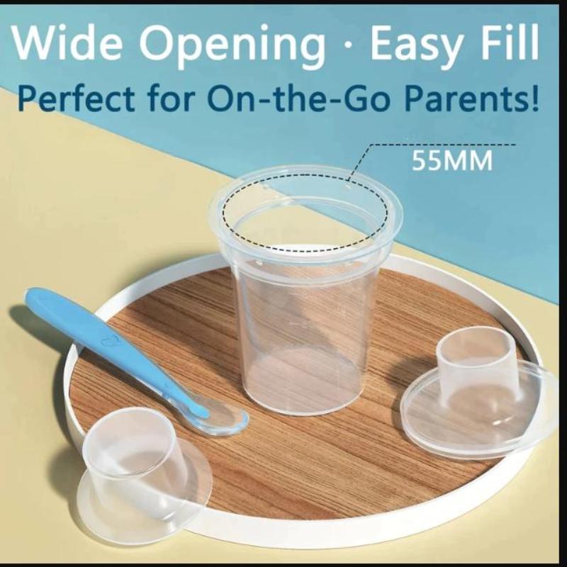 6PPC 80ML Baby Milk Powder Dis - đánh giá và giá Food Box Baby
