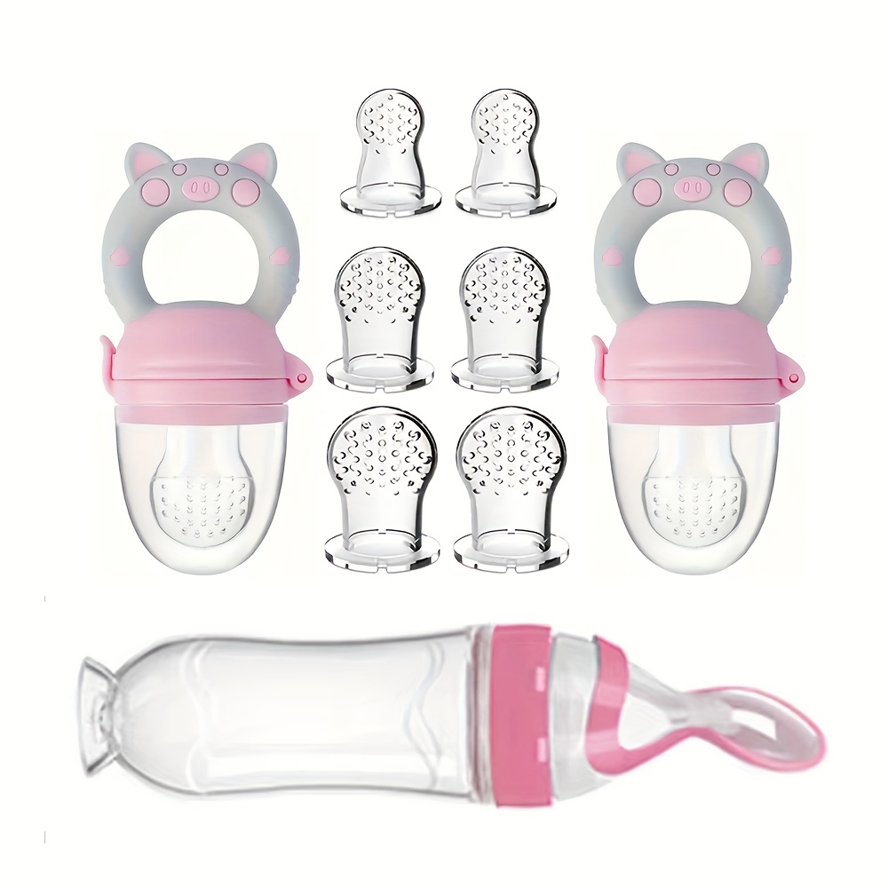 9pcs Feeding Cutlery:1 Silicon - đánh giá và giá Baby Food Utensil