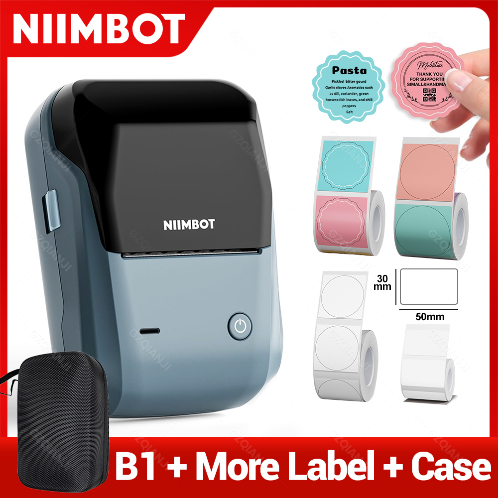 Niimbot B1 Mini Label Thermal  - đánh giá và giá Baby Food Label