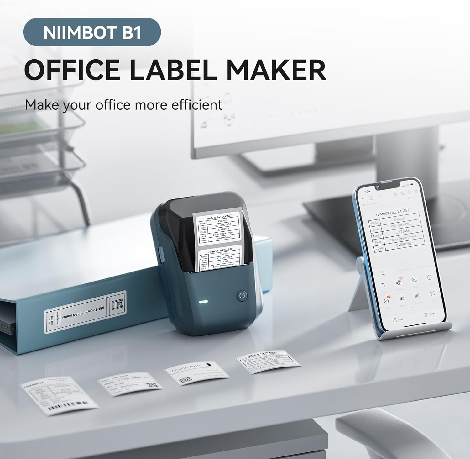 Niimbot B1 Mini Label Thermal  - đánh giá và giá Baby Food Label