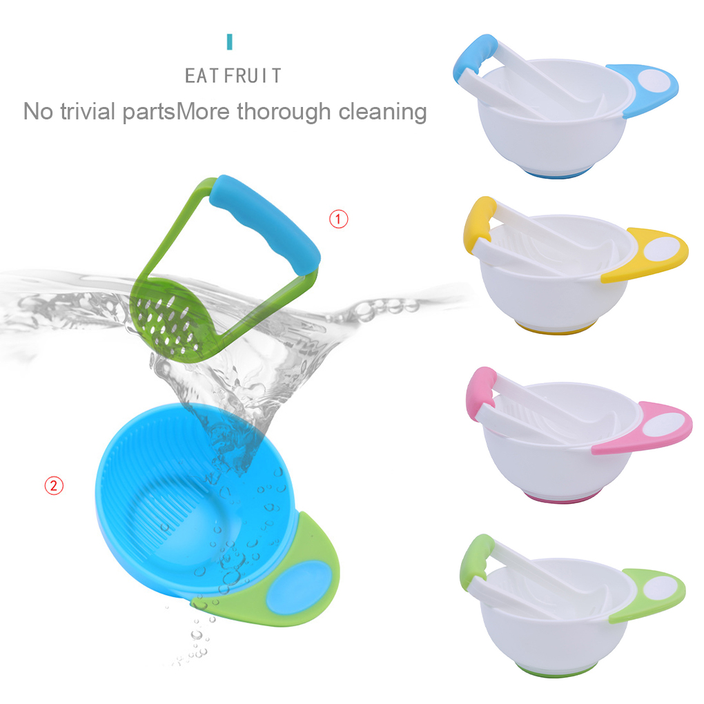 Baby Grinding Bowl Manual Kids - đánh giá và giá Baby Food Masher